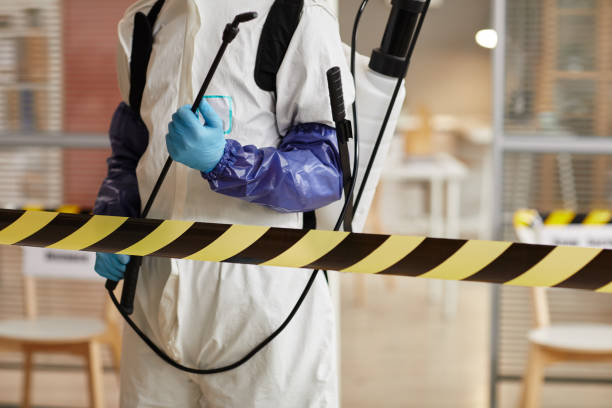 Professional Biohazard Cleanup technician working in Tyrone, GA